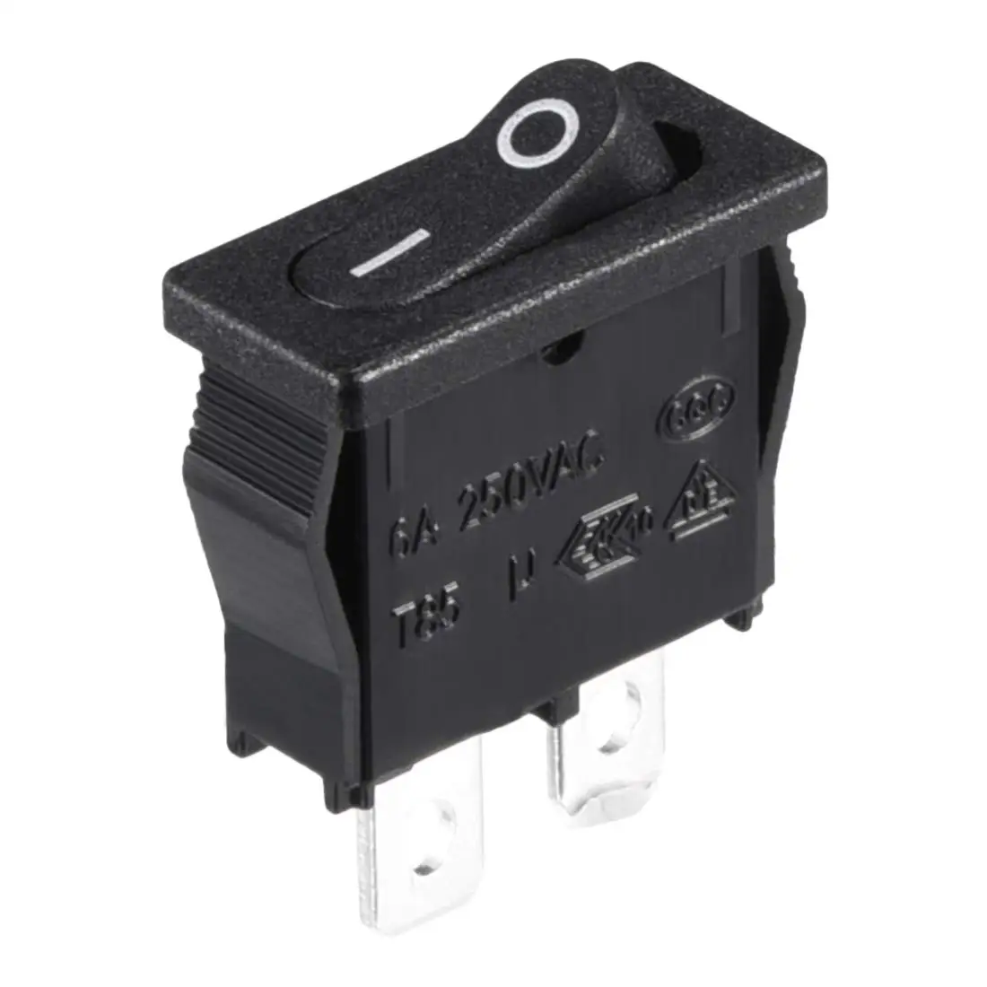 

Keszoox 2 Position Mini Boat Rocker Switch Toggle Switches ed AC 125V/10A 250V/6A SPST On Off
