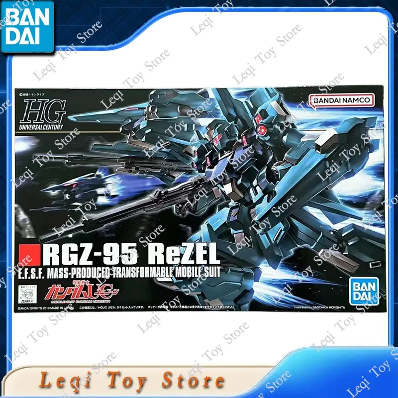 Фото Оригинальная фигурка Bandai в наличии HG HGUC 103 1/144 GUNDAM RGZ-95 ReZEL. Аниме-фигурки, игрушки, подарок, сборная модель, украшения. №1