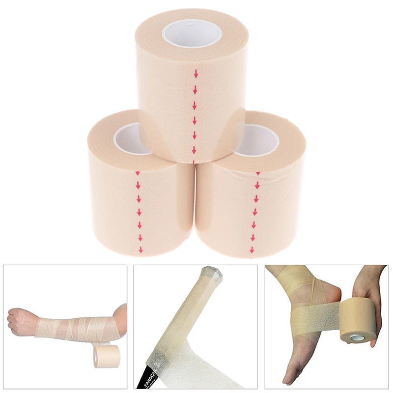 

PU Foam Bandage Elbow Knee Pads Film Foam Underwrap Sports Pre-Wrap For Athletic Tape 6CM*20M/7cm X 27m