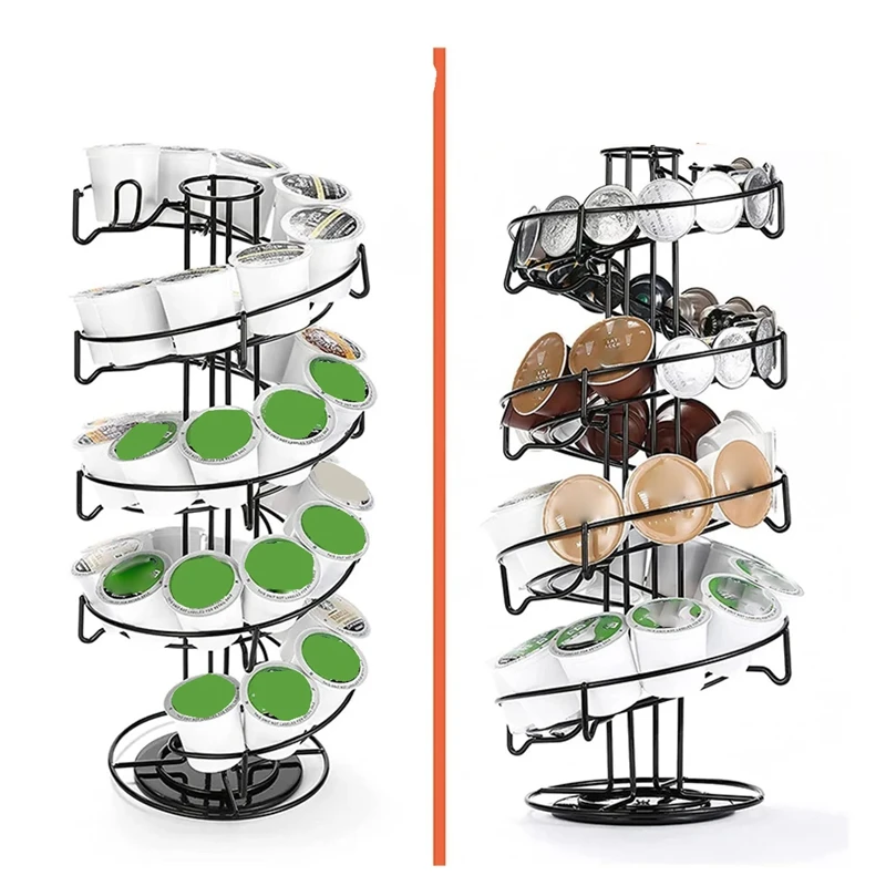Цельный многофункциональный вращающийся держатель для капсул кофе хранения