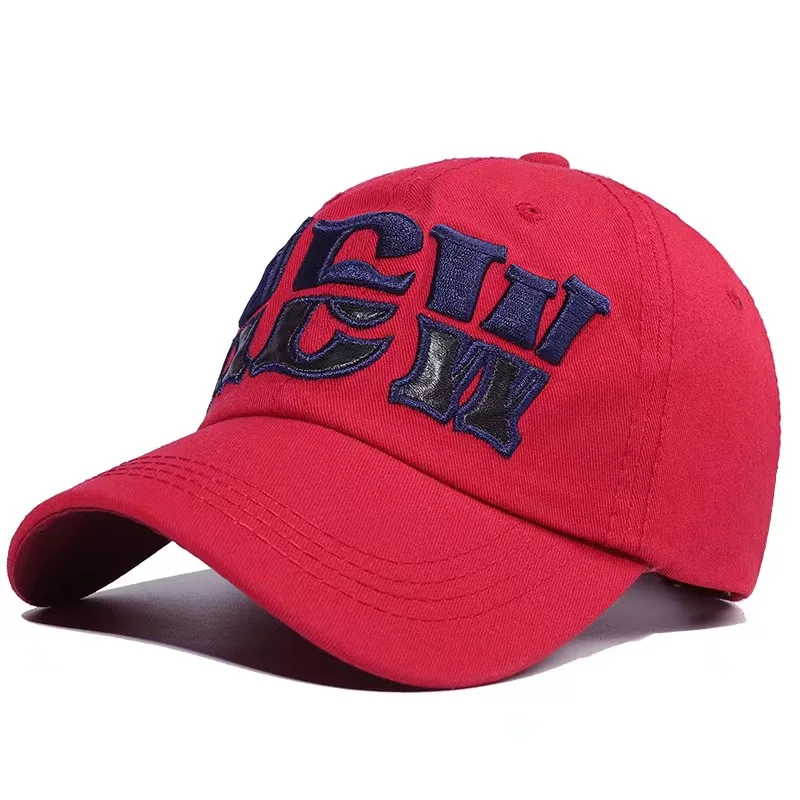 

2022 New Baseball Cap for Men and Women's Letters Embroidered Snapback Hat Adjustable Dad Trucker Casual Unisex Bonnet Wholesale
