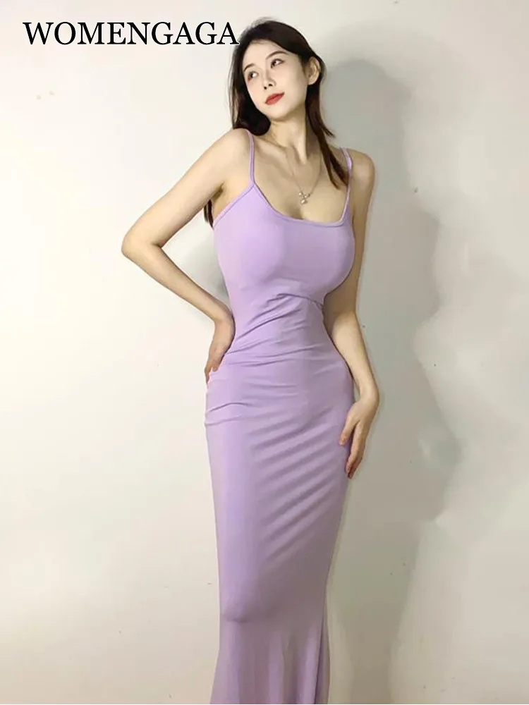 

Женское зрелые сексуальные азиатские девушки облегающее платье макси без рукавов с высокой талией длинные фиолетовые платья милое элегант...