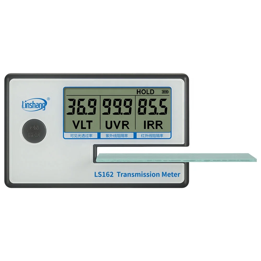 

Linshang LS162 Window Tint Meter Film UV Blocking IR Rejection Transmission Meter