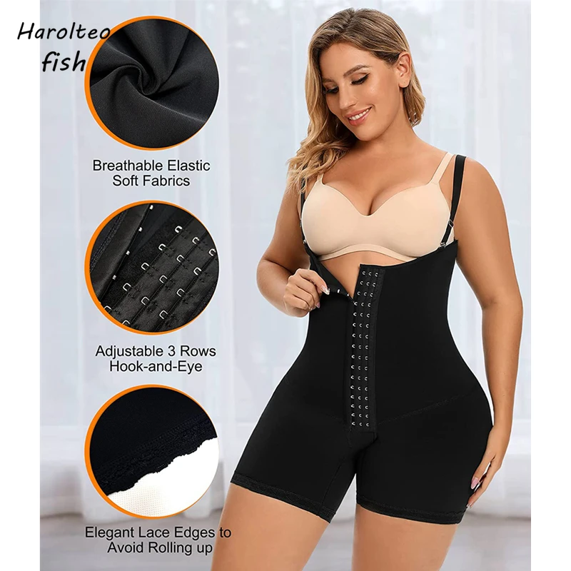 Colombian Girdles Women's Corset Waist Trainer Body Shaper Faja Fajas Colombianas Binders Female Modeling Strap Tummy Slimming