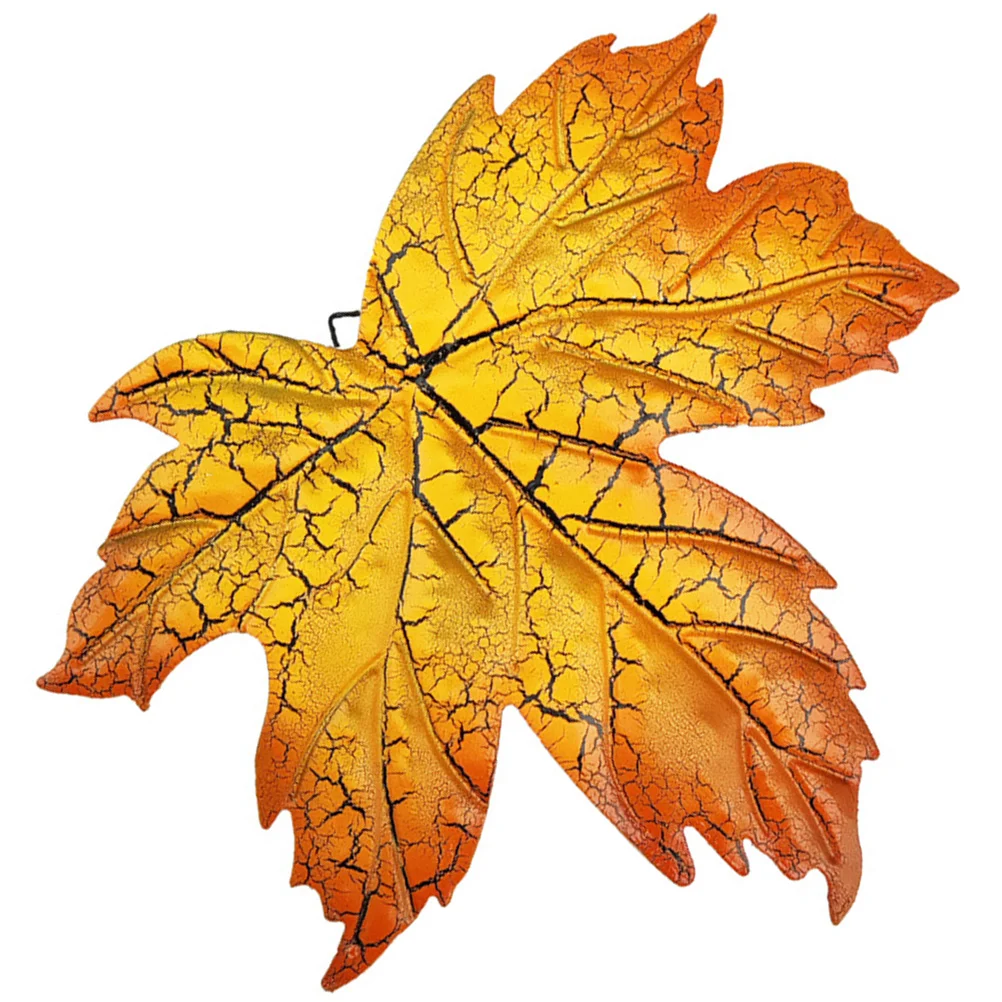 

Wall Hanging Decors Crafts Maple Leaf Art Ornaments Pendants Leaves Decorations Wrought Iron