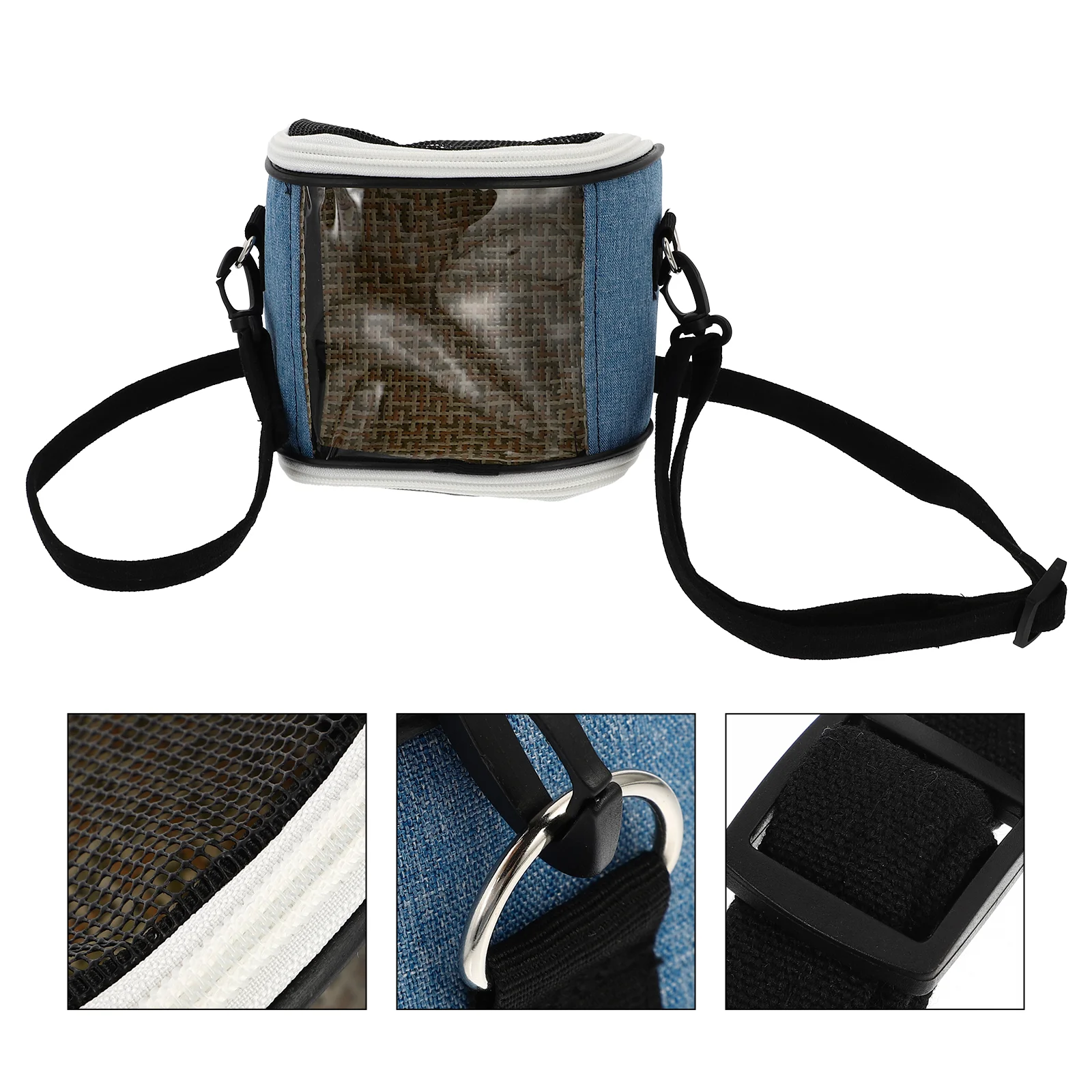

Breathable Hamster Carrier Bag Portable Pet Travel Sling Bag with Shoulder Strap
