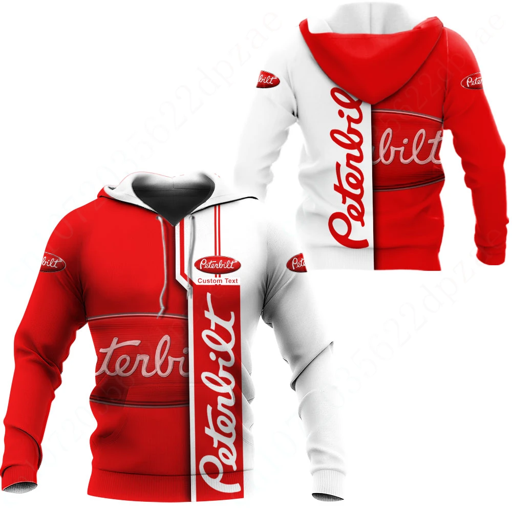 

Peterbilt Unisex Clothing Anime Hoodies For Men Women Casual Zip Hoodies Essentials Pullover Top Harajuku 3D Printing Sweatshirt