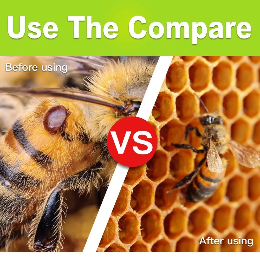 Doctor Bee 80 полосок Fluvalinate Strip очень активный убийца клещей пчелиных вароа ловушки