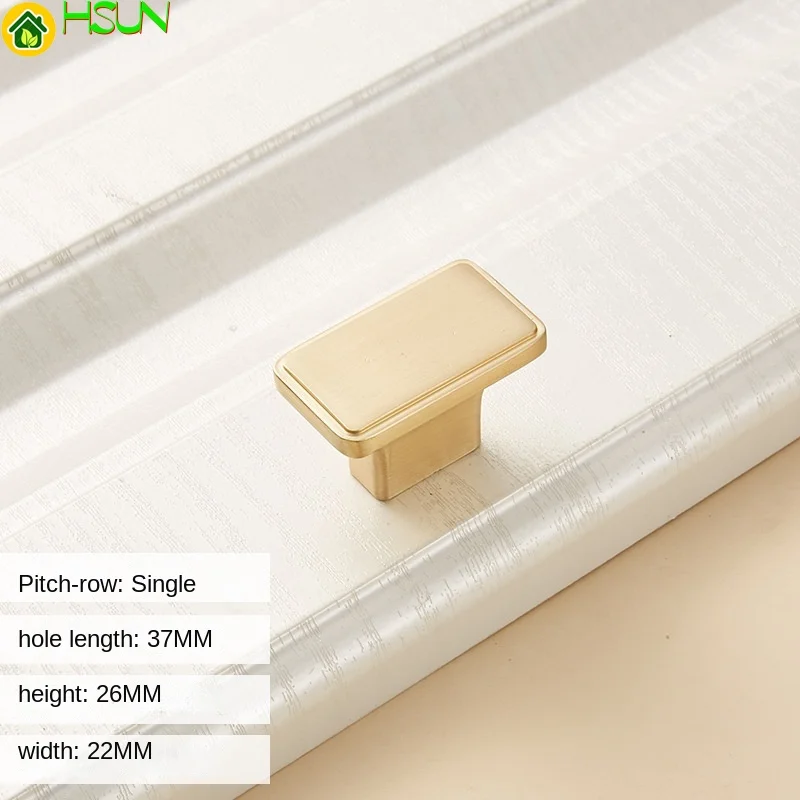 Оригинальная золотая ручка одно отверстие легкая роскошный стиль шкаф ящик