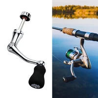 2022new metal spinning reel handle professional fishing tools spare part spare crank with plastic spinning handle