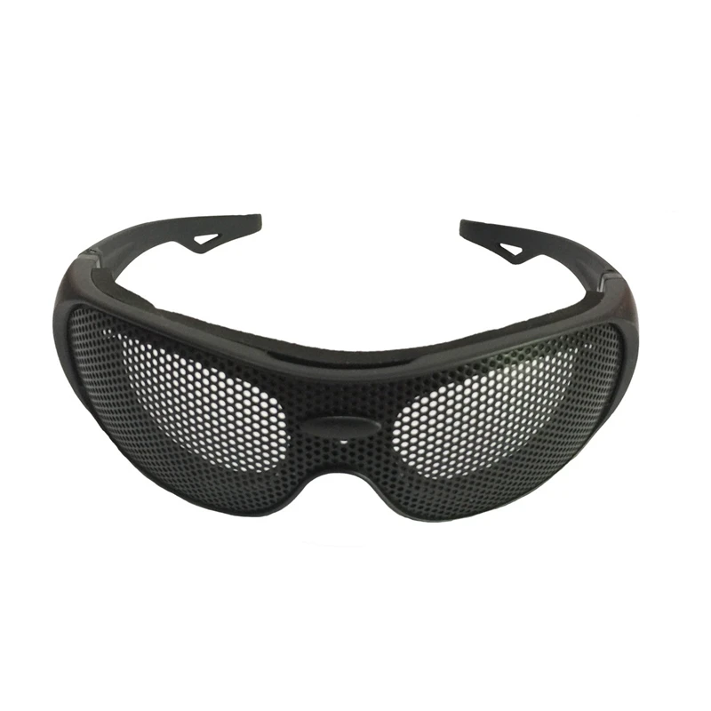 

Outdoor Anti-Shock Glasses Safety Goggles Iron Mesh Goggles For Cs Outdoor Gaming Fans