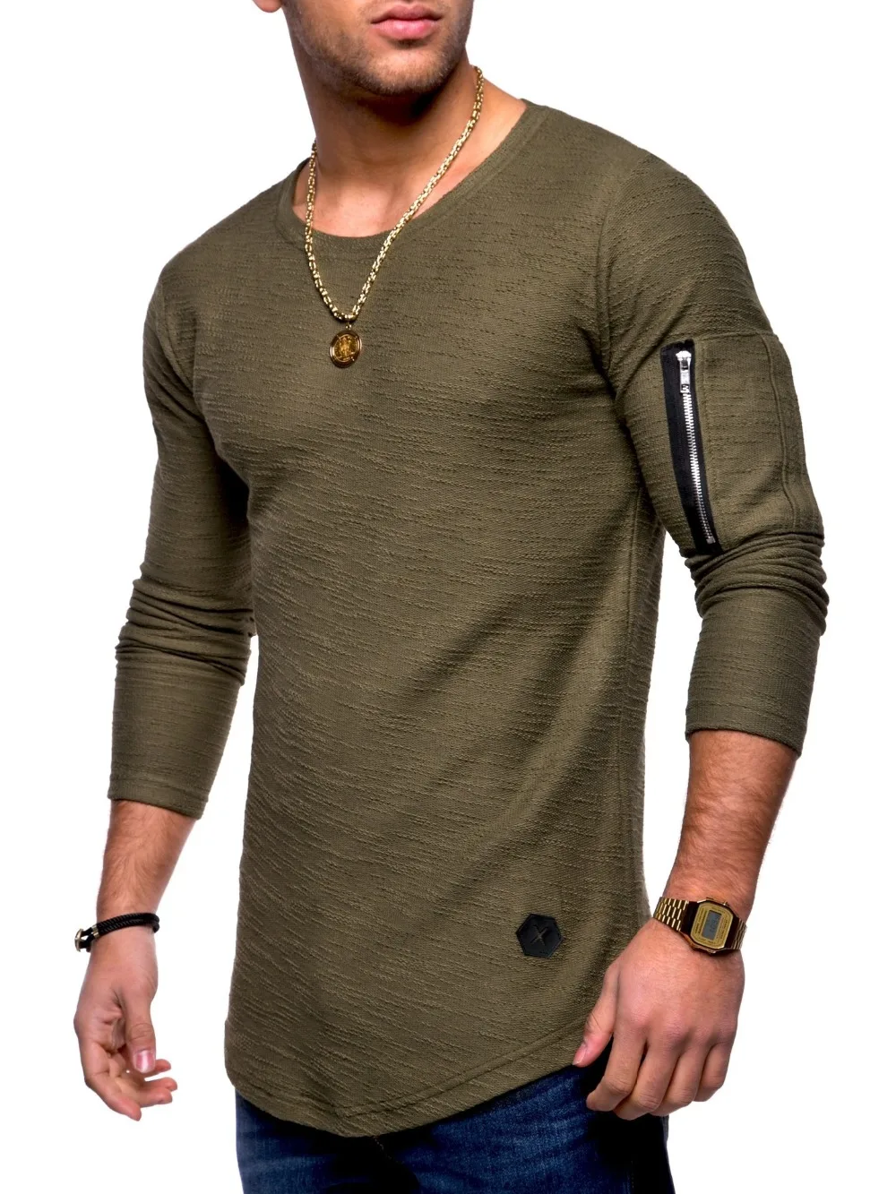 

3277- cotton summer men's short-sleeved T-vest T-shirt, loose, breathable, half-sleeved casual