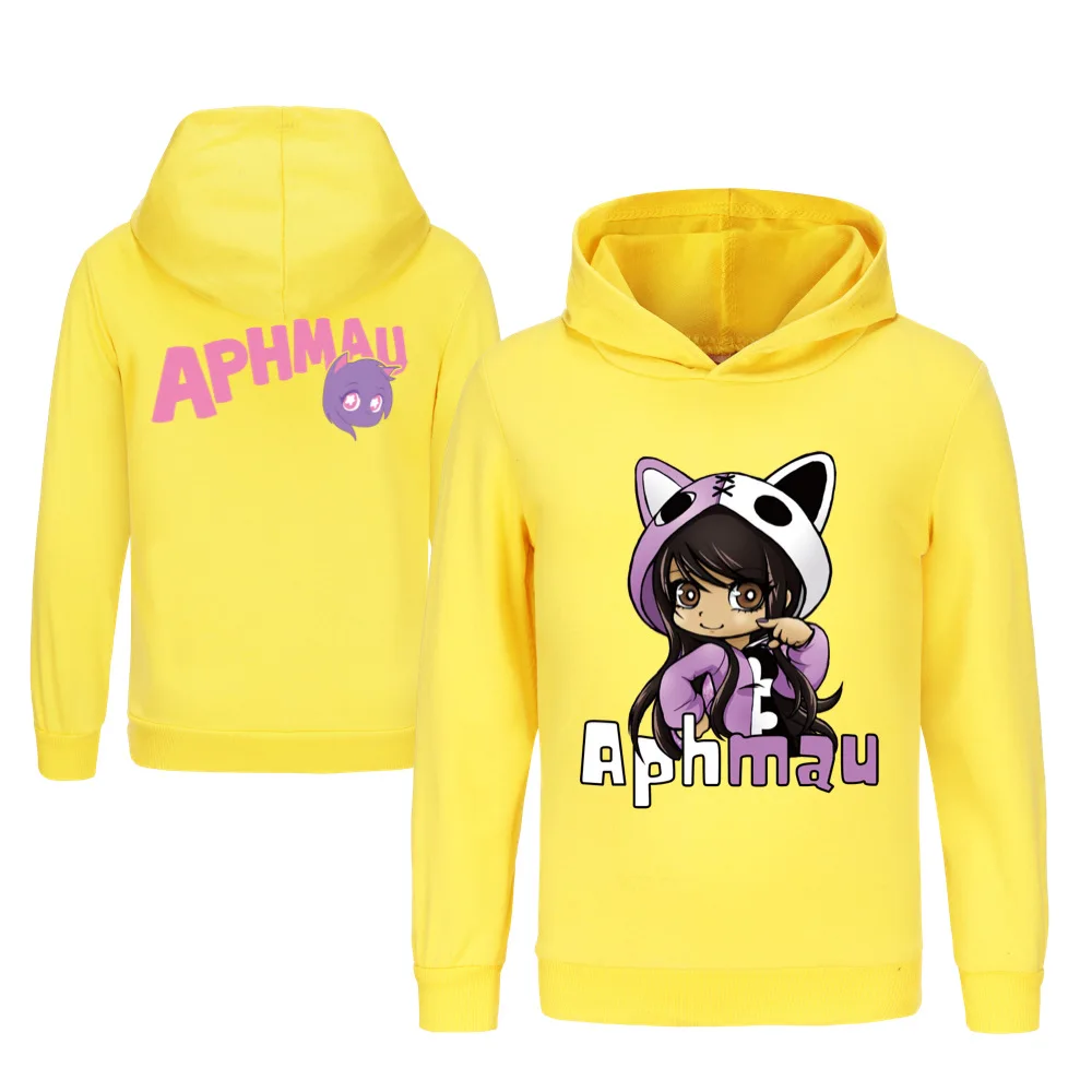 Аниме APHMAU одежда детская толстовка свитшот для маленьких девочек мультяшный