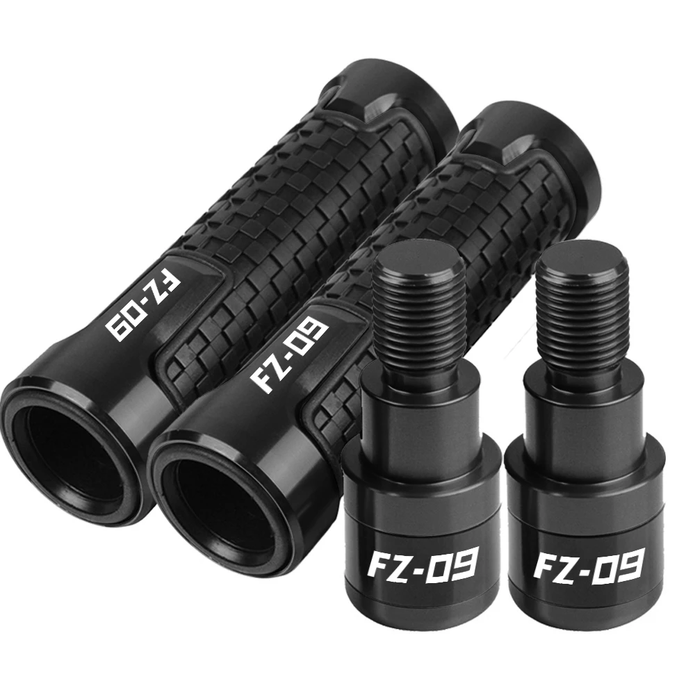 

FZ MT 09 Motorcycle For YAMAHA MT-09 FZ-09 2014 2015 2016 CNC Aluminum Accessories Handlebar Handle Grips cap fz09 fz 09 fz-09
