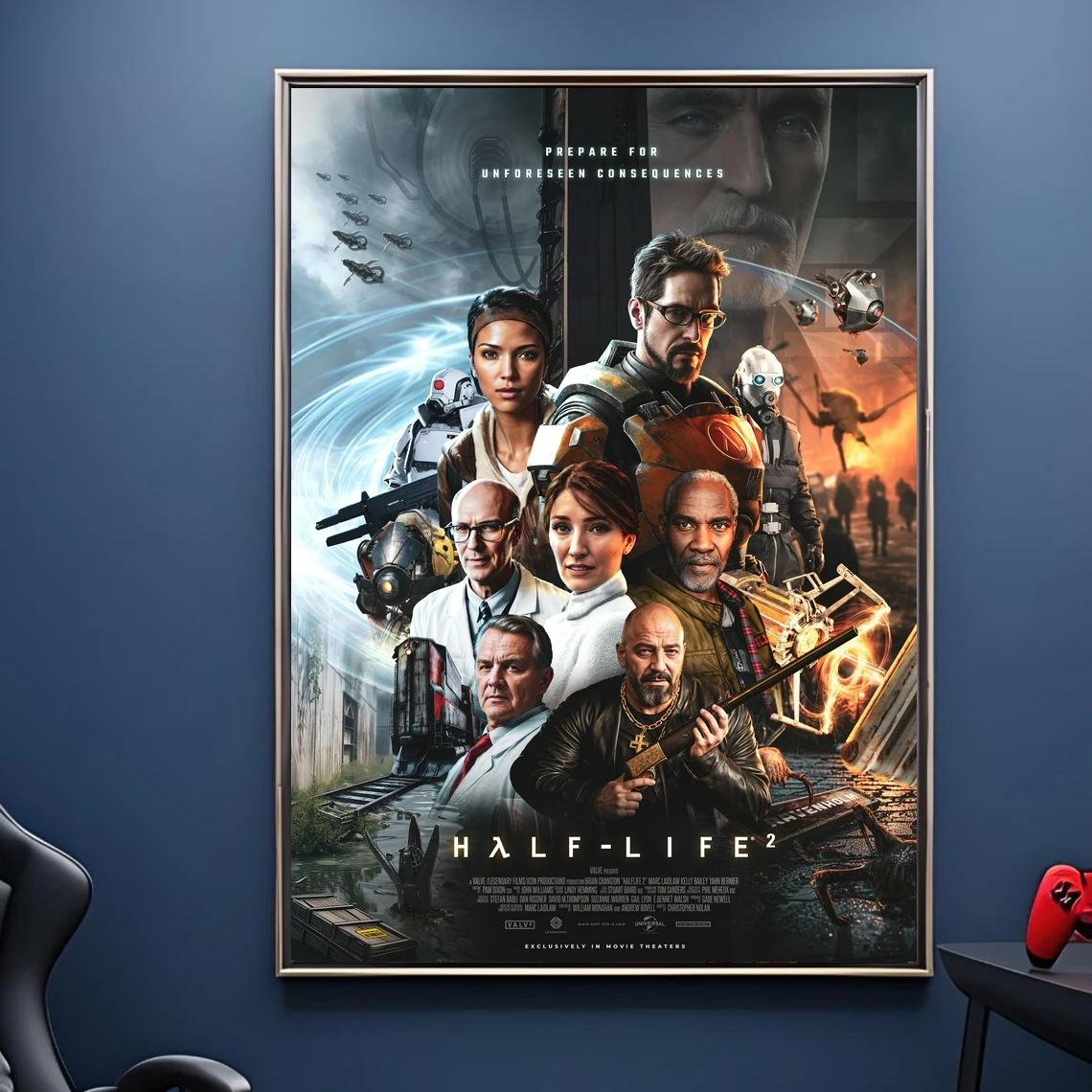 

Half-Life 2 Плакат на холсте