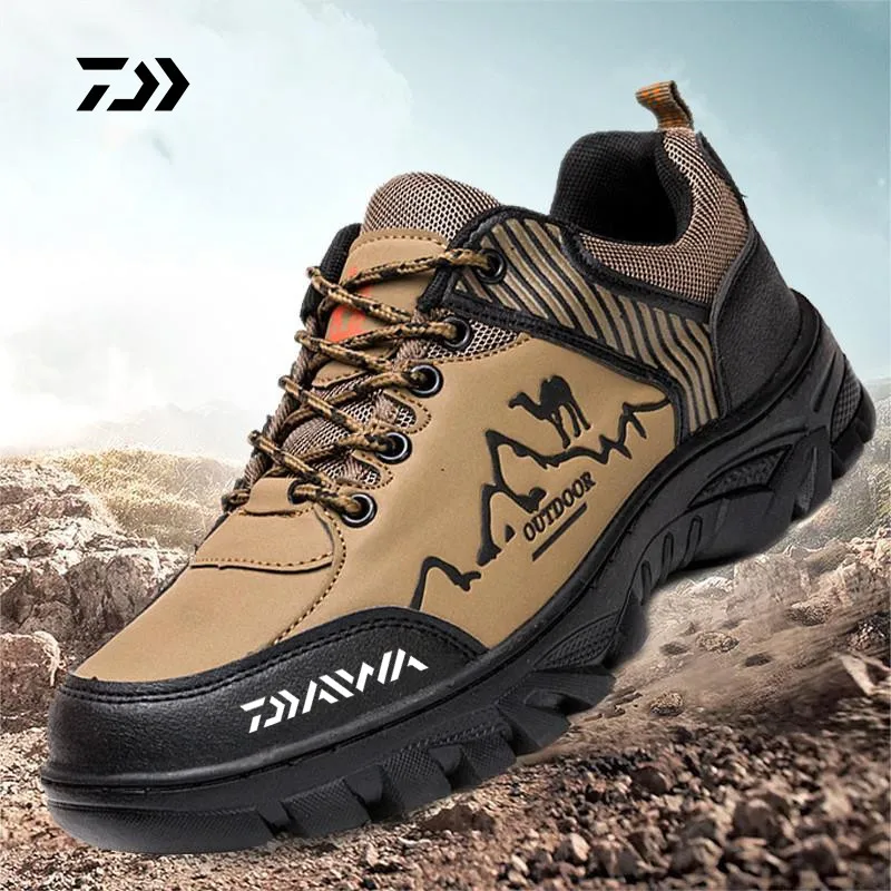 

Daiwa 2023 Spring New Fishing Shoes Men's Outdoor Sports Mountaineering Shoes Casual Shoes Thick Sole Running Shoes
