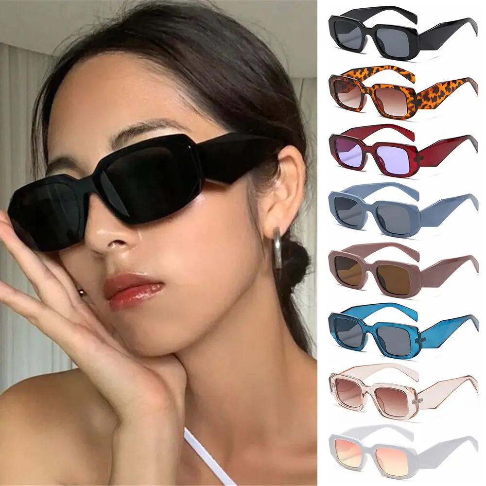

1Pc 2022 Women Sunglasses 2022 New Vintage Ladies Irregular Square Sun Glasses UV Protection Outdoor Shades UV400 Eyewear