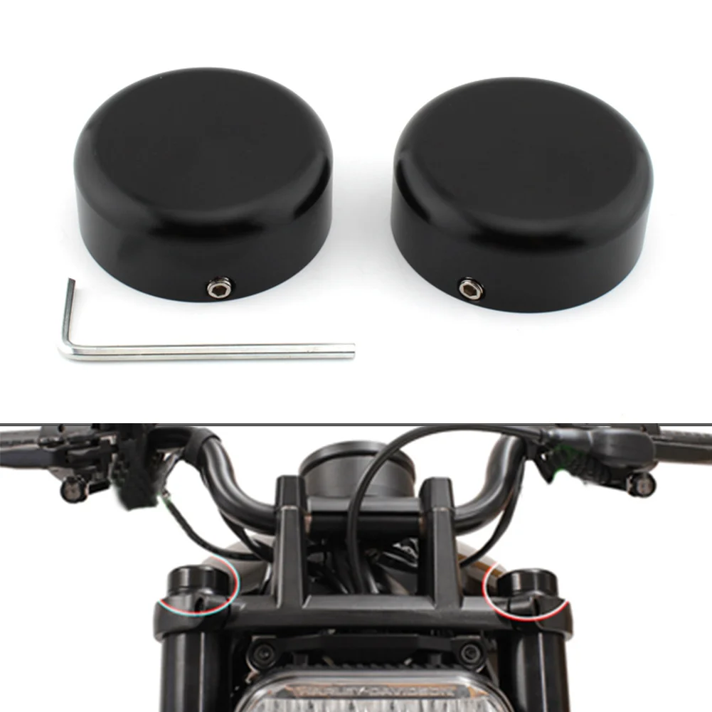 

1 пара, алюминиевые колпачки для передней вилки мотоцикла Harley Davidson Sportster S 1250 RH1250 S 2021 2022 2023