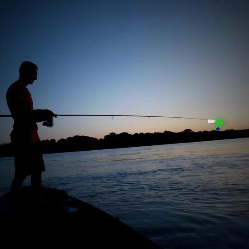 Рыболовная удочка электронная сигарета с сигнализацией клева водонепроницаемая