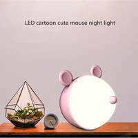usb charging touch dimming eye protection table lamp led cartoon night light living room bedroom desktop decoration child gift