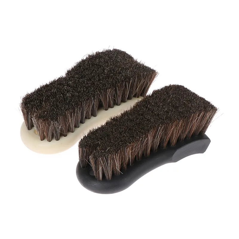 

1Pc Soft Horse Hair Leather Brush Creative Car Cleaning Supplies Tools Car Upholstery Cleaning Brush Tire Seat Crevice Brush