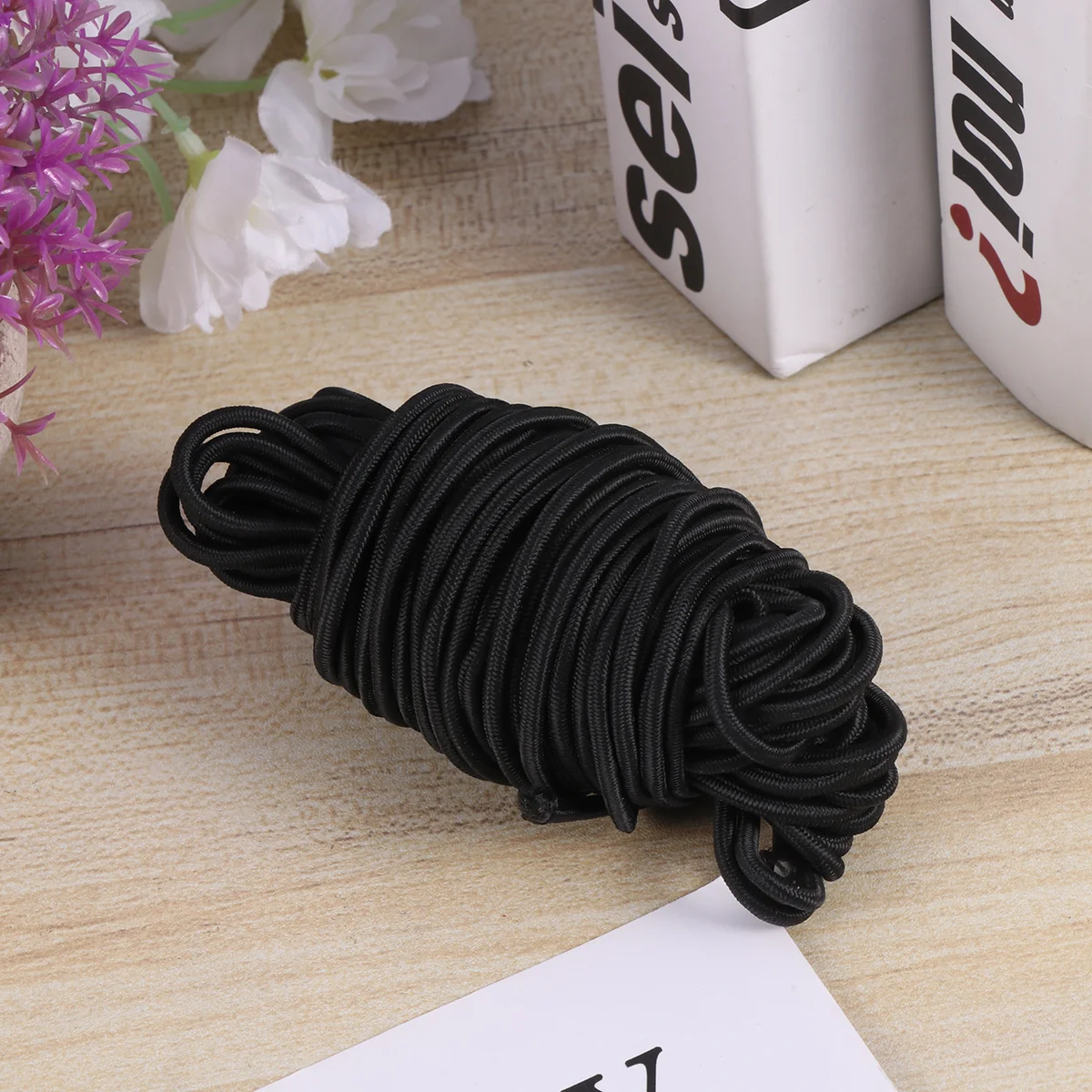 

1PC 10M Long Round Stretch Rope Rubber Band Elastic Cord Multi-purpose Elastic String Sturdy Elastic Rope for Store Home Use