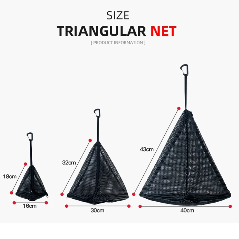 Треугольная сушильная сетка для хранения на открытом воздухе солнцезащитная