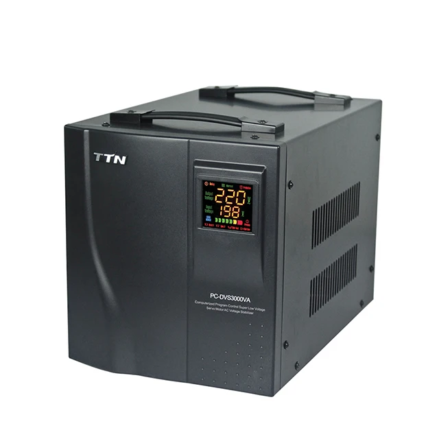 

Стабилизатор напряжения, защита питания, устройство управления серводвигателем, однофазный Автоматический регулятор напряжения переменн...