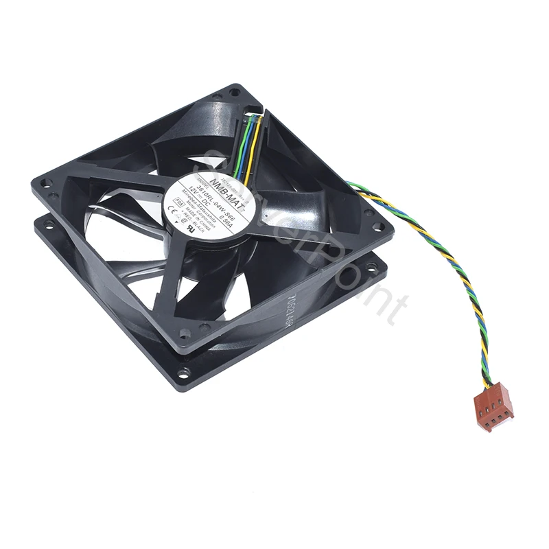 Подлинный новый 3610RL-04W-S66 DC12V 0.50A 4-контактный 92*92*25 мм квадратный Вентилятор охлаждения хорошо протестирован