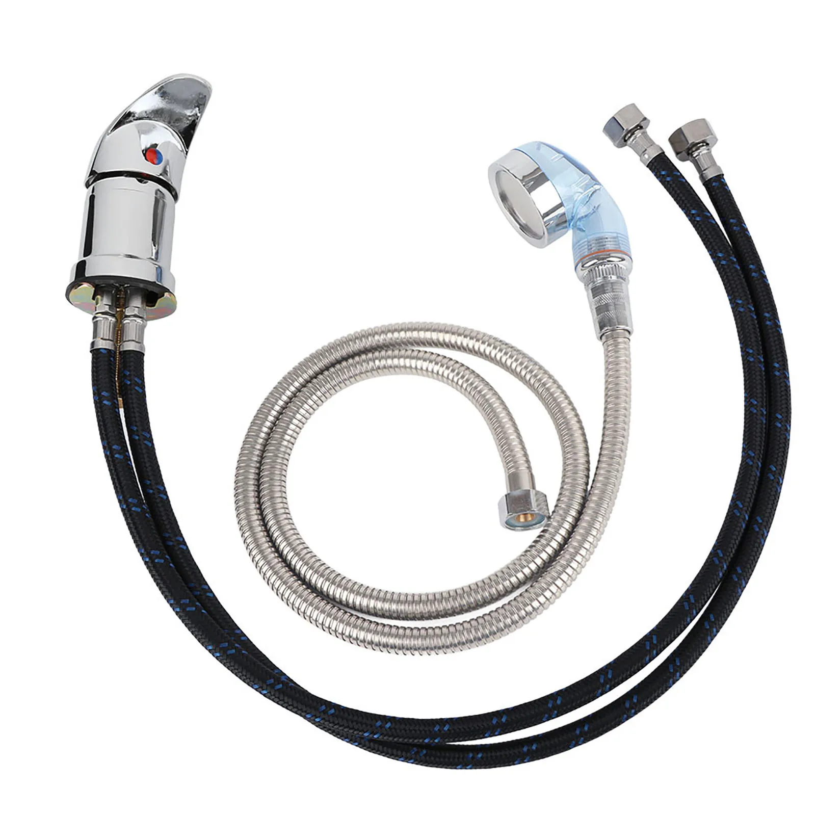 

Shampoo Bed Chair 70cm Faucet + Blue Shower Head +120cm Hose for Hair Salon