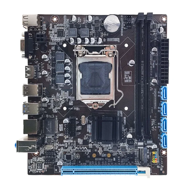 

H110 Motherboard LGA1151 M.2 NVME Support 2XDDR4 RAM Gigabit LAN for Intel 6/7/8Th 14Nm CPU Desktop Computer Motherboard