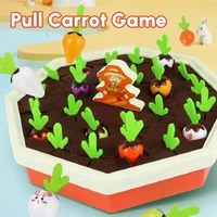 montessori toys for children educational board games learning and education baby pull carrot shape matching color cognitive