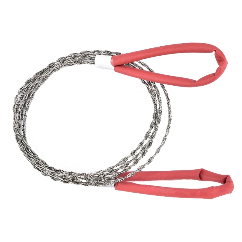 

F1FD Hand Stainless Steel Rope Chain Practical Portable Emergency Survival Gear