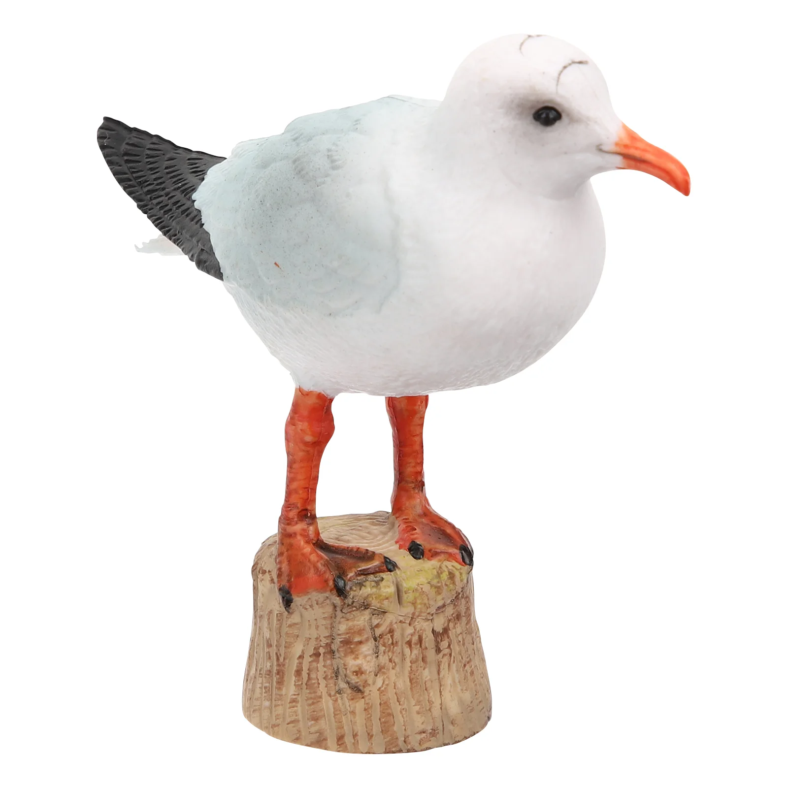 

Small Nautical Seagull Sculpture Table Decor Miniature House Bird Figurine Ornament