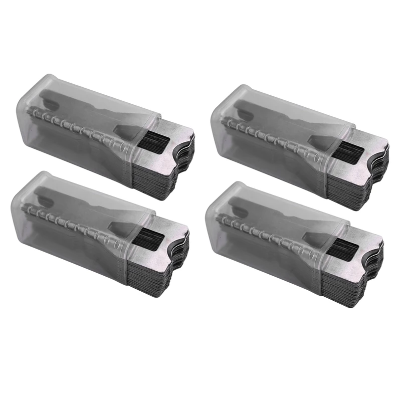 

80Pcs Blades For Vinyl Flooring Trimming Skiving Knife Shovel Blade