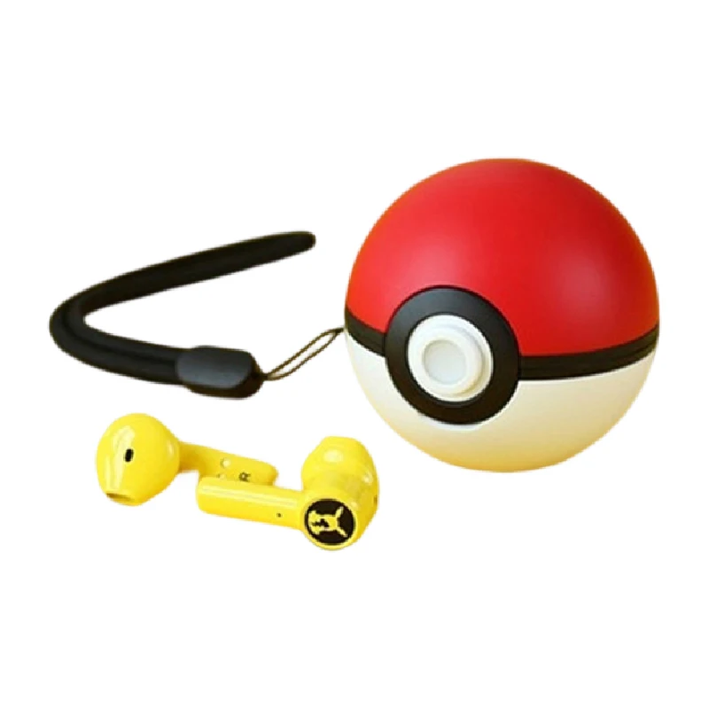 

Kawaii Anime Pokemon Pikachu Wireless Bluetooth Earphones Bluetooth 5.0 Noise Reduction Touch Control Sports Gaming Headset Gift