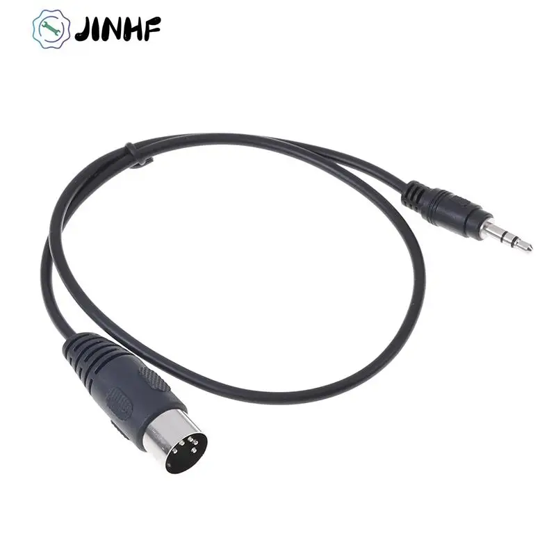 

5 Pin Din MIDI Male To 3.5mm Male Plug Stereo Jack Audio Adapter Cable 50cm