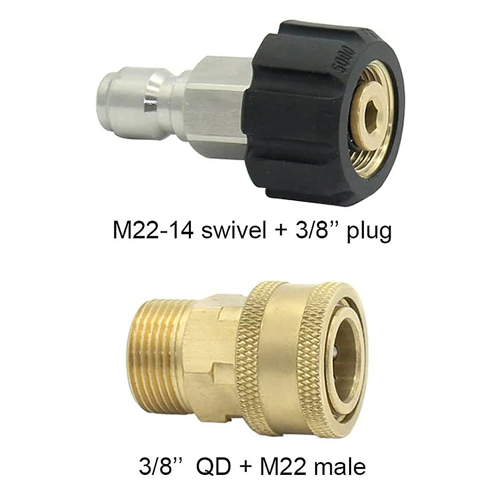 Набор из 2 M22 на 1 4-дюймовый адаптер быстрое соединение Соединительный аксессуар