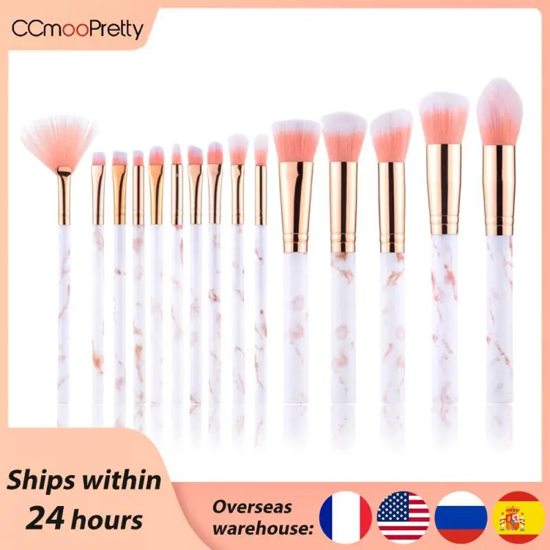 

Набор керамических кистей для макияжа, 15 шт.