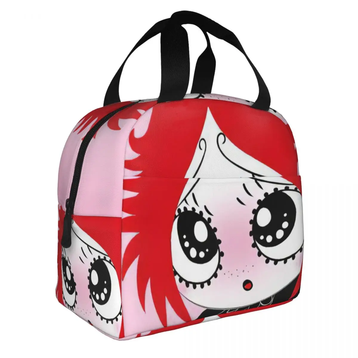 Ruby Gloom Lunch Bento Bags Portable Aluminum Foil thickened Thermal Cloth Lunch Bag for Women Men Boy