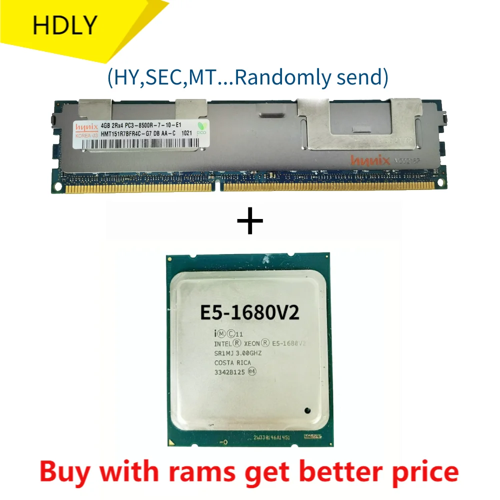 

Серверная оперативная память DDR3 4G с радиатором 1066 МГц с процессором E5-1680V 2 3,0 ГГц 25M 8 Core 16 потоков LGA2011