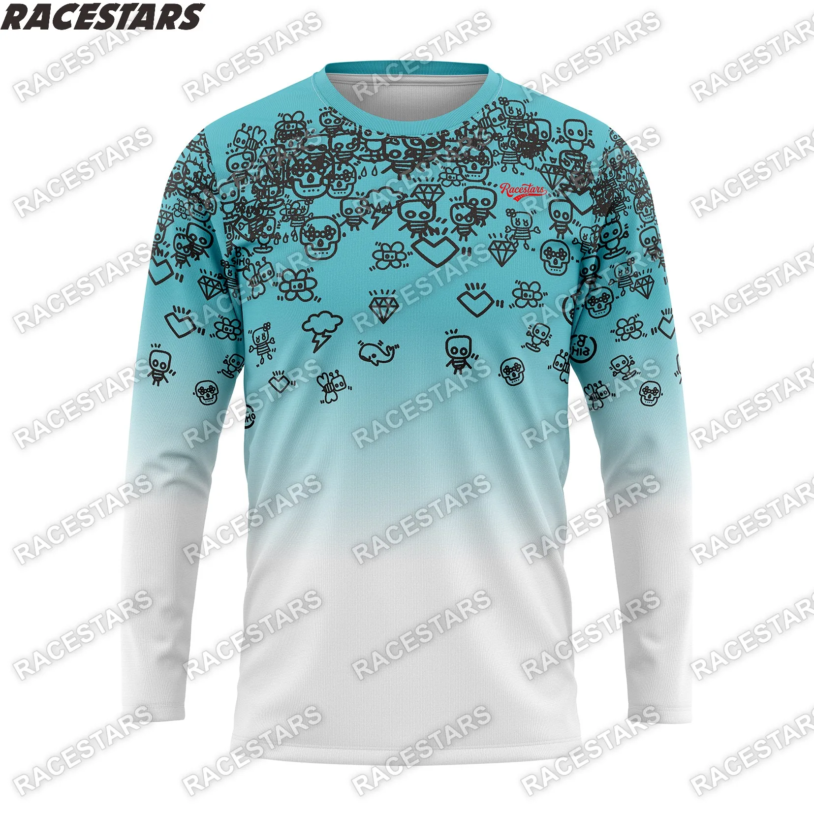 

Motocross Enduro Racing Moto Clothing Quick Dry Motorcycle MTB Shirts Dirt Bike Downhill Mountain DH Long Sleeve Cycling Jersey