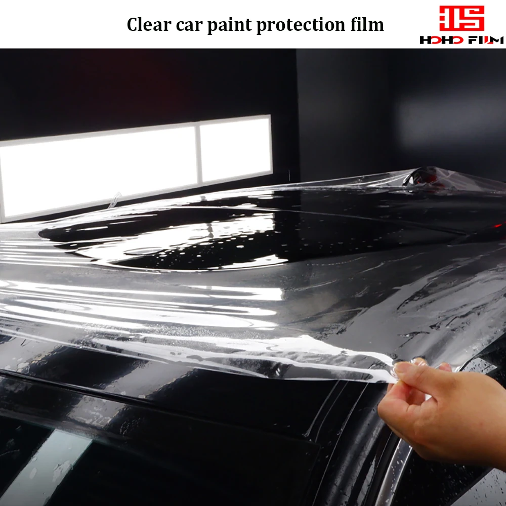 

HOHOFILM 6.5mil 152cmx200cm Clear PPF Car Paint Protection Film TPU Clear Bra Car Auto Vehicle Coating sticker SELF-REPAIR