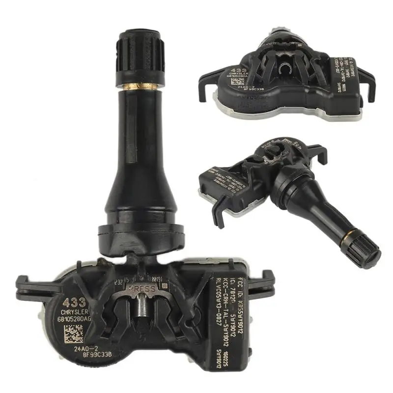 

1X черный TPMS автомобильный/Автомобильный датчик давления в шинах OEM 68105280AD для Dodge Дротика Limited Sedan 4-дверный