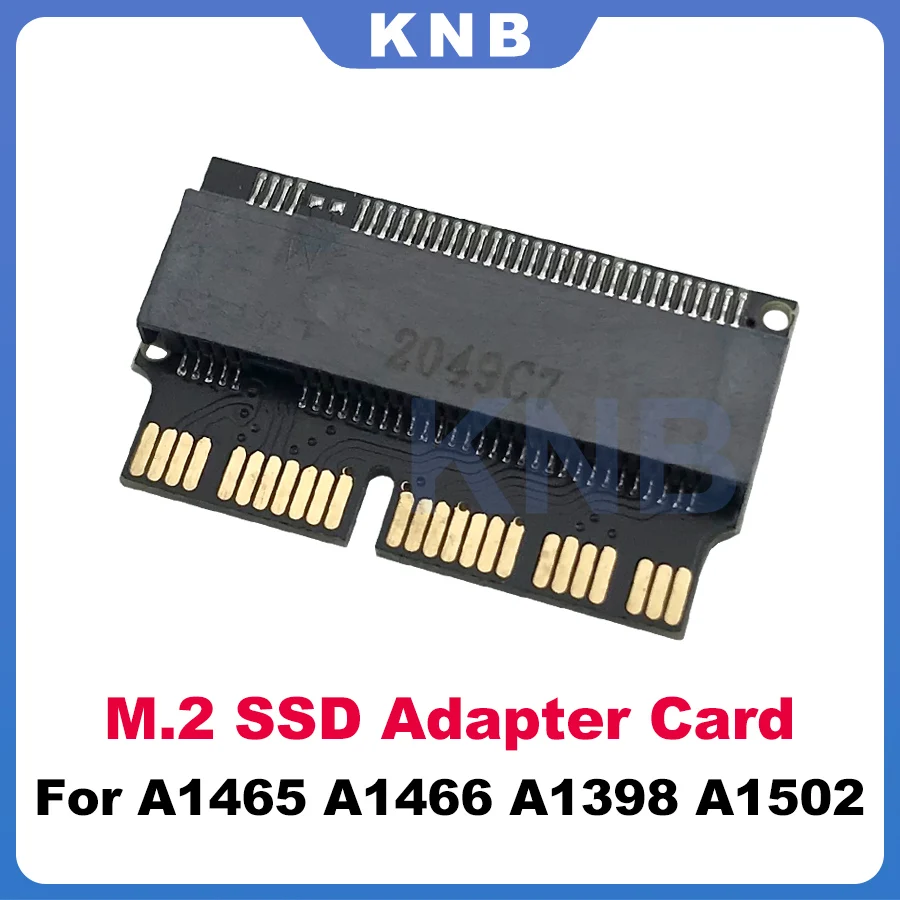 

Адаптер M.2 NVMe PCIe M2 адаптер NGFF на SSD для обновления Macbook Air 2013 2014 2015 2017 Mac Pro A1465 A1466 A1502 A1398