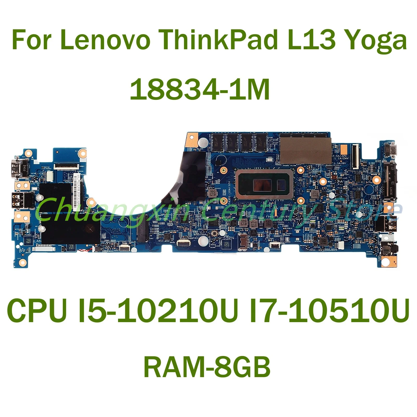 

Материнская плата для ноутбука Lenovo ThinkPad L13 Yoga, 18834-1 м, с центральным процессором