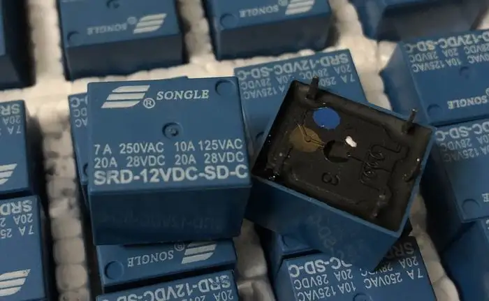 New SRD-03V/5V/6V/12V/24VDC-SL-C SRD-12V/5VDC-SD-C (T73-1C) Relay 5pins |