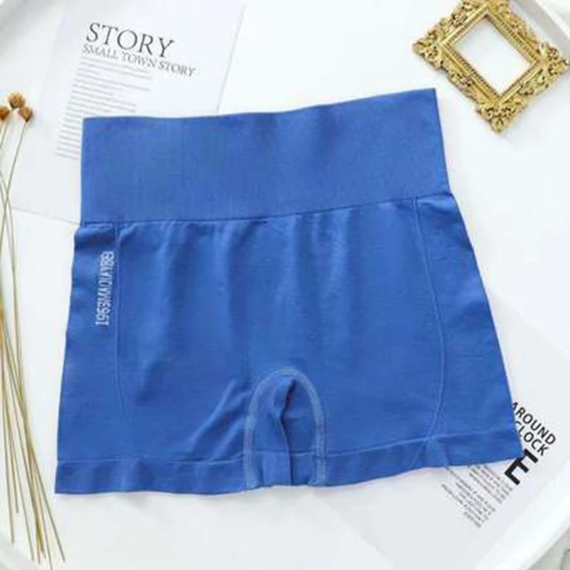 Шорты для тренировок с высокой талией бесшовные шорты фитнеса и йоги женские