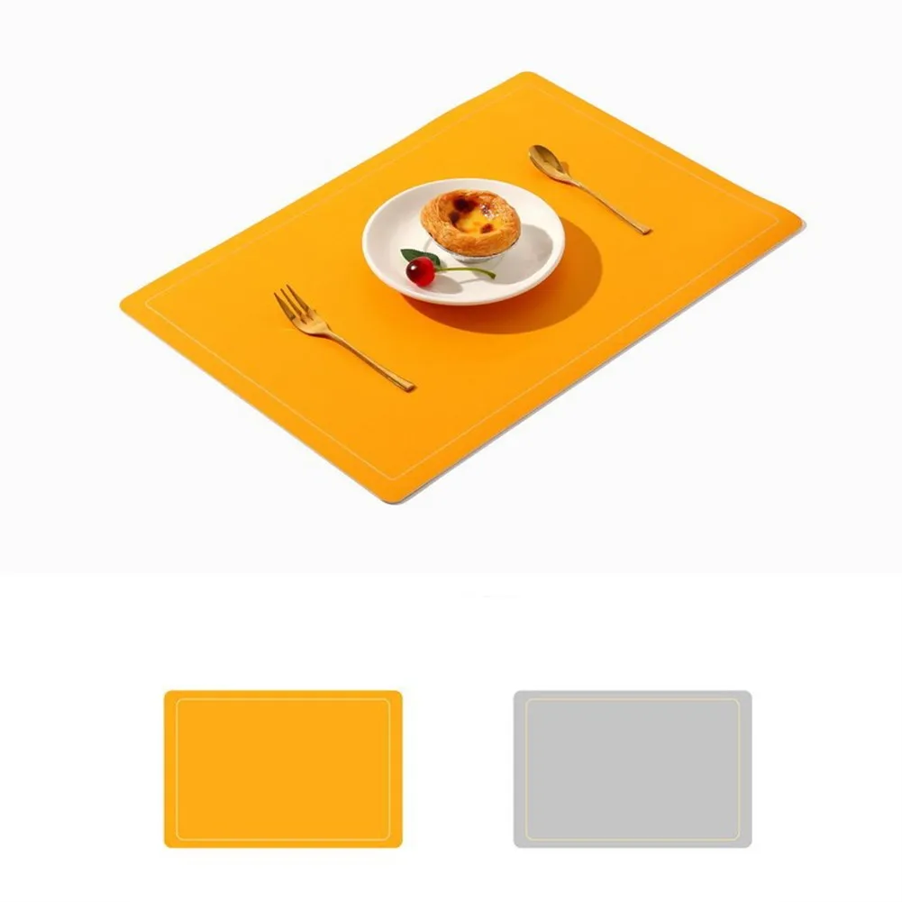 

Table Mat Nordic Stripe Anti-slip Water-proof Placemat Alas Dining Tablemat Heat Resistant Hot Insulation Anti-Skidding Pad