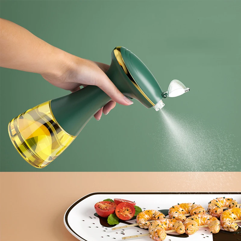 

Электрический диспенсер для оливкового масла с USB-зарядкой, креативная банка для соевого соуса, бутылка для хранения уксуса для барбекю, кухонный распылитель масла